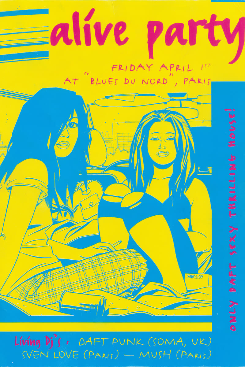 Mush, Sven Love, Daft Punk - at Blues du Nord - Paris - Apr 1, 1994