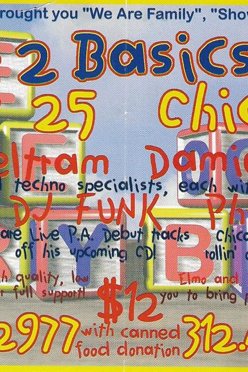 Phantom 45, Acetate, Damien Wild, Joey Beltram, DJ Funk - Chicago, IL - Jul 25, 1997