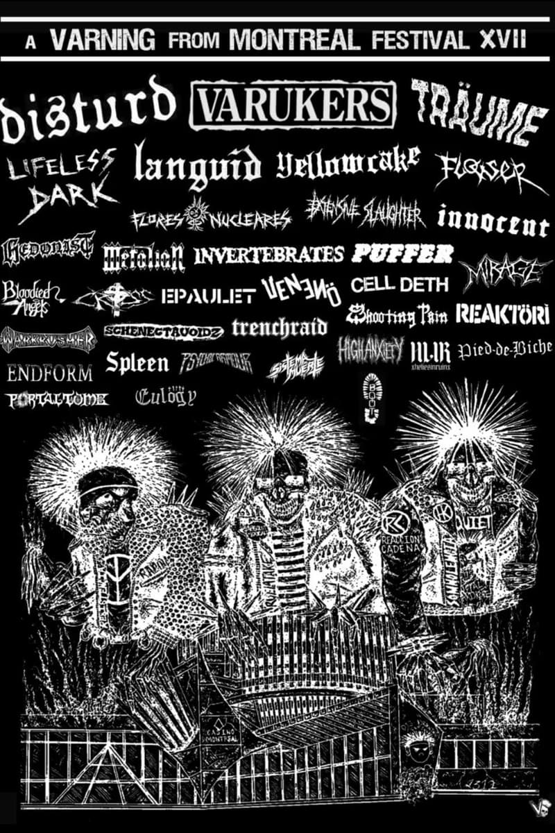 Extensive Slaughter, Epaulet, Spleen, Cell Deth, ILR (sheliesinruins) - Montreal