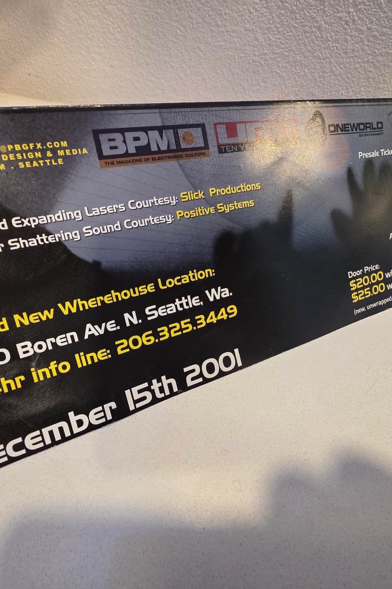 Slick - at Brand New Wherehouse Location - Seattle, WA - Dec 15, 2001