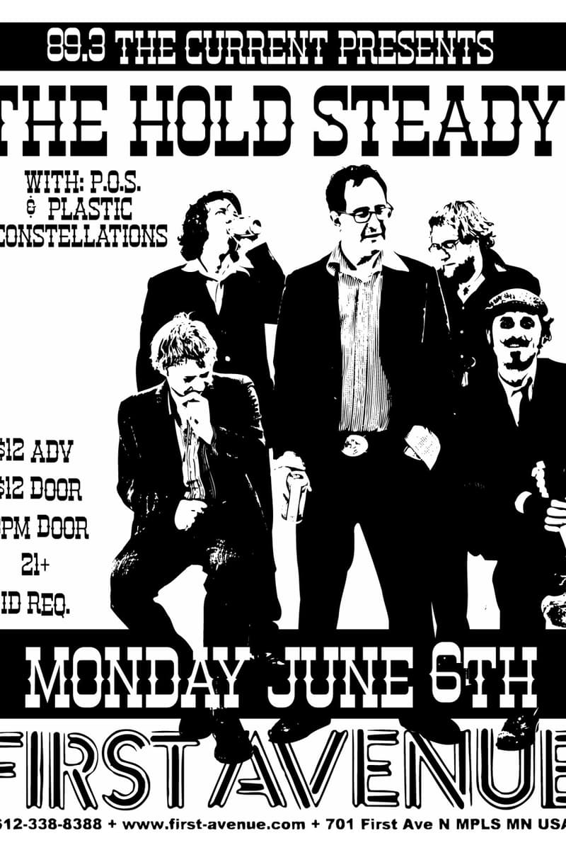 P.O.S., Plastic Constellations, The Hold Steady - at First Avenue - Minneapolis, MN - Jun 6, 2005