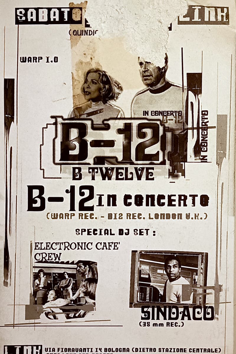 B-12 (B Twelve), Electronic Cafe' Crew, Sindaco - at LINK - Bologna