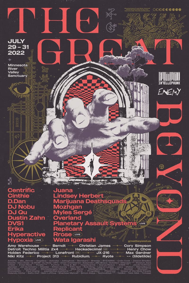 Centrific, MamaSauce, Icarus Redux, Sharless Metcalf, Detroit Techno Militia 2x4 - Jul 29, 2022