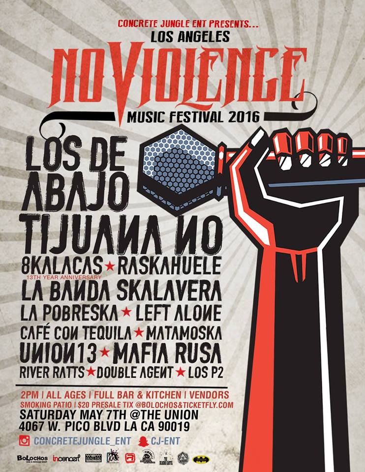 Union 13, Tijuana No, Matamoska, Los De Abajo, Double Agent - at The Union - Los Angeles, CA - May 7, 2016