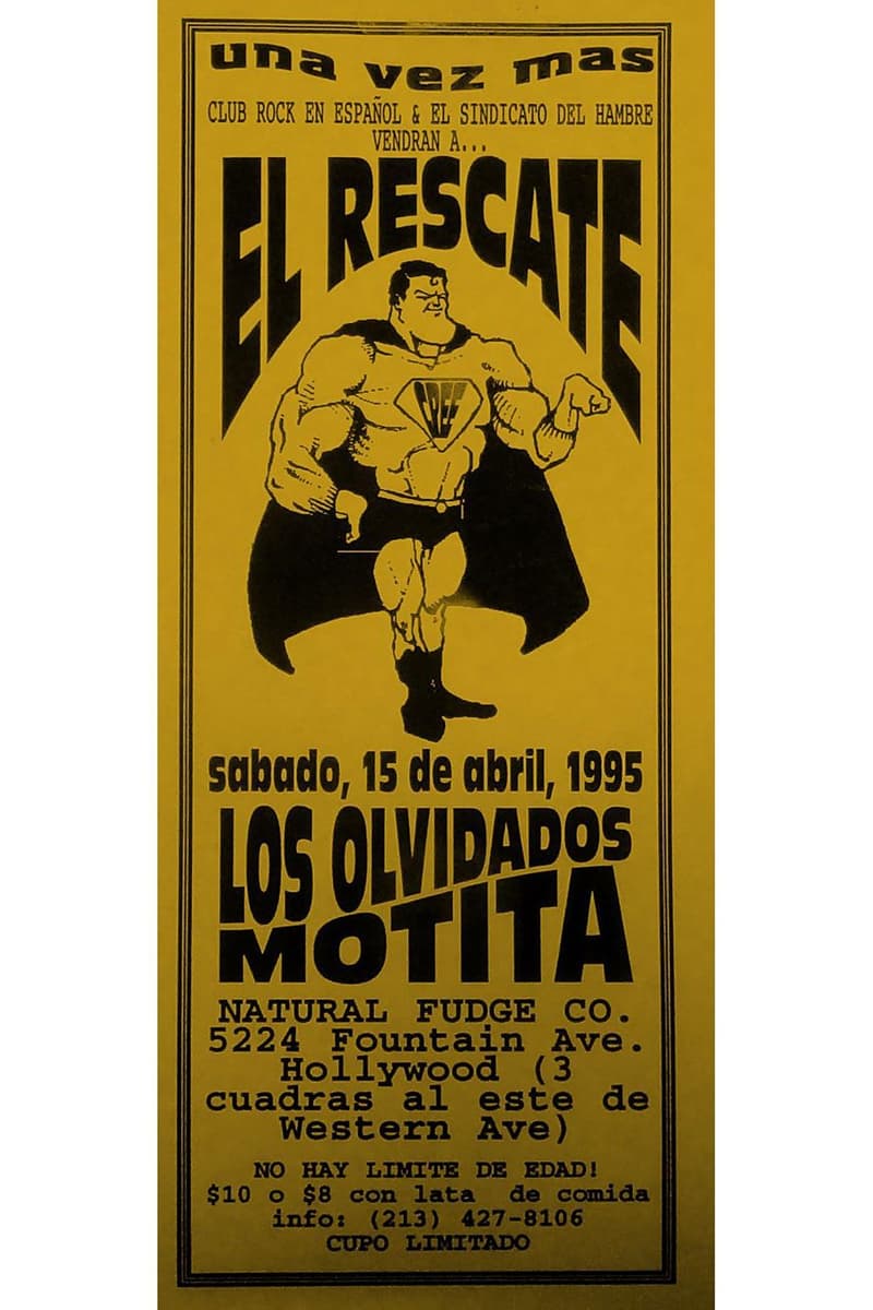 El Rescate, Los Olvidados, Motita - at Natural Fudge Co. - Hollywood, CA - Apr 15, 1995