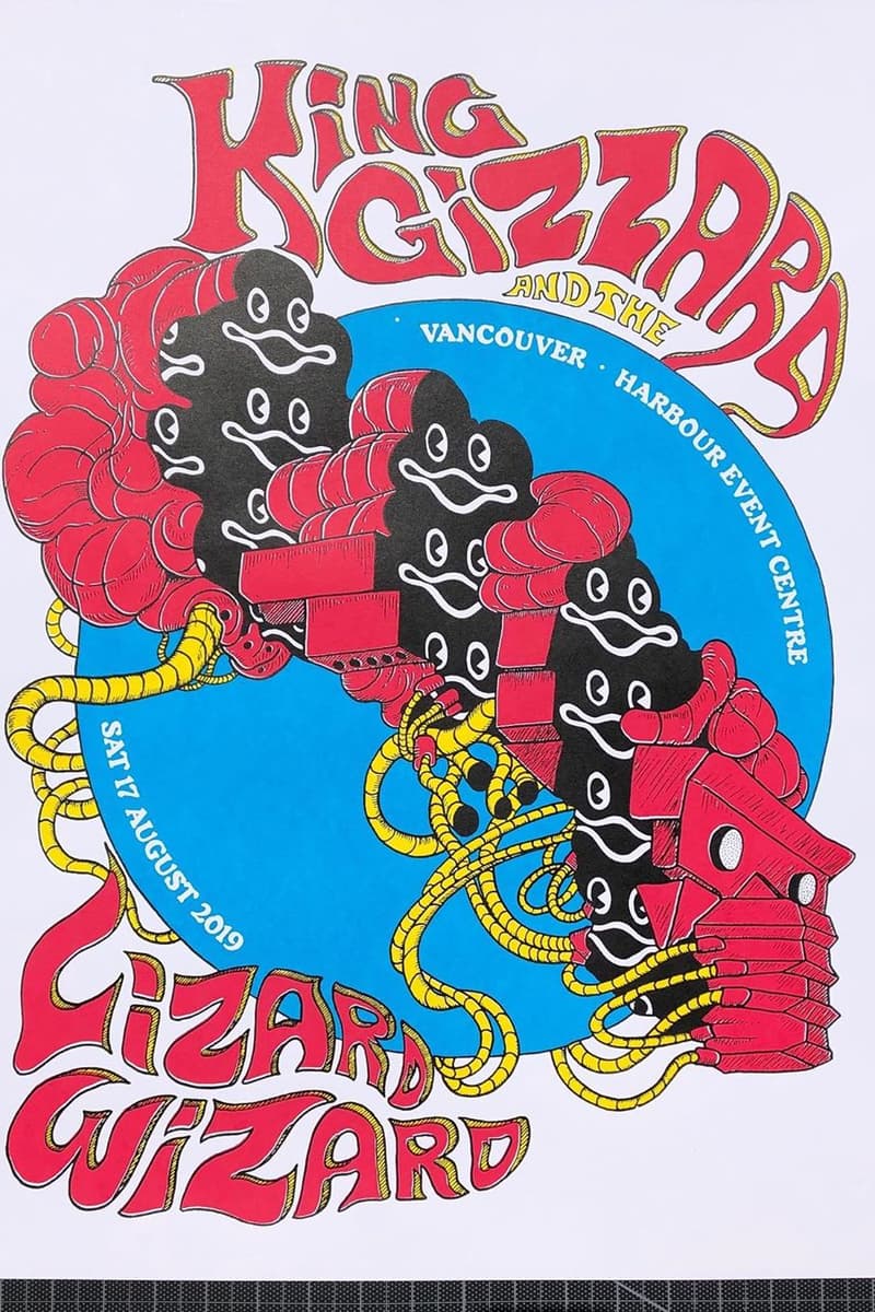 King Gizzard and the Lizard Wizard - at Harbour Event Centre - Vancouver - Aug 17, 2019