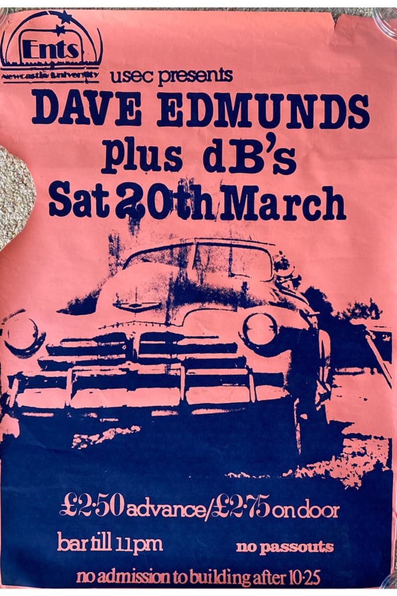 dB's, Dave Edmunds - at Newcastle University - Newcastle - Mar 20, 1982