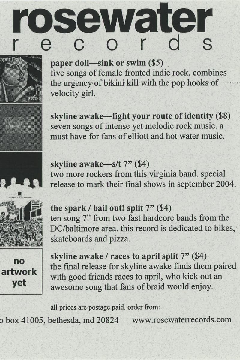 Races to April, The Spark, Paper Doll, Skyline Awake, Bail Out! - Bethesda, MD