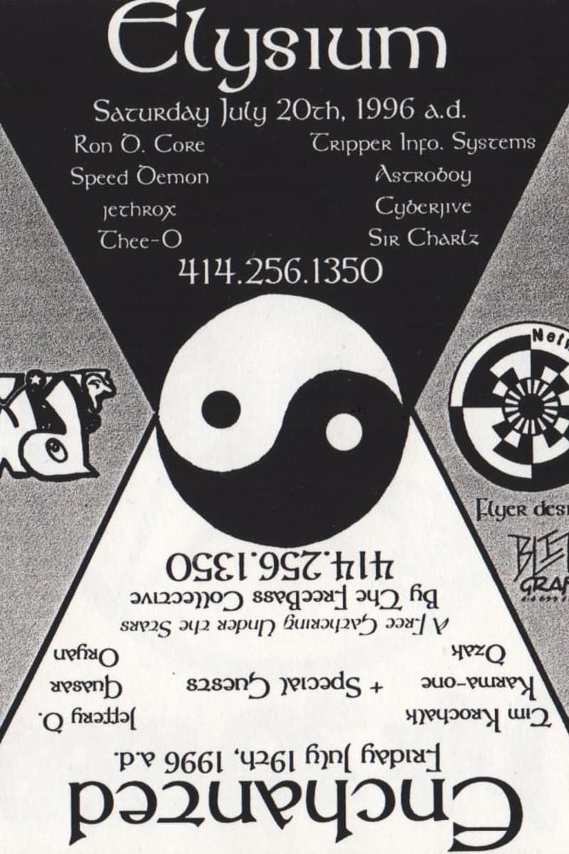 AstroBoy, Ozak, Jeffery Q, Quasar, Tim Krochalk - at Elysium / Enchanted - Jul 20, 1996