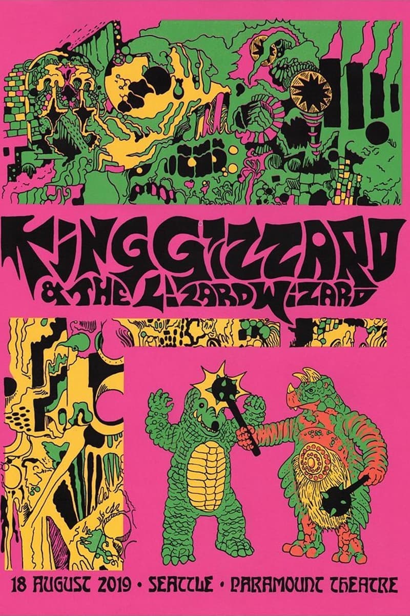 King Gizzard & The Lizard Wizard - at Paramount Theatre - Seattle, WA - Aug 18, 2019