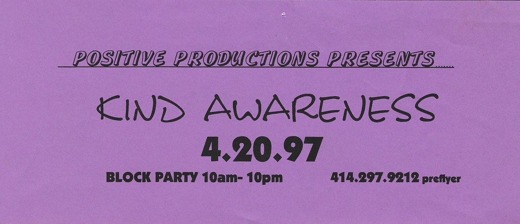 Kind Awareness - Apr 20, 1997