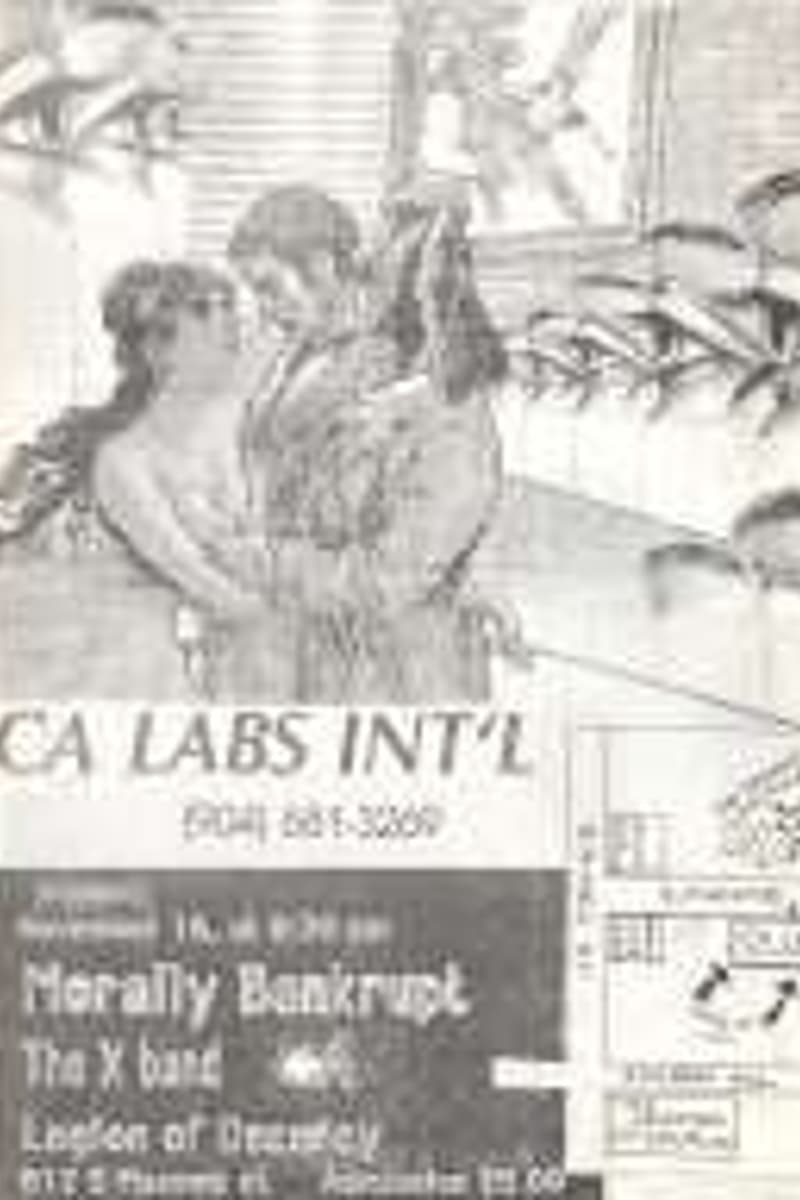 The X Band, Morally Bankrupt, Legion of Dooley - at CA Labs Int'l