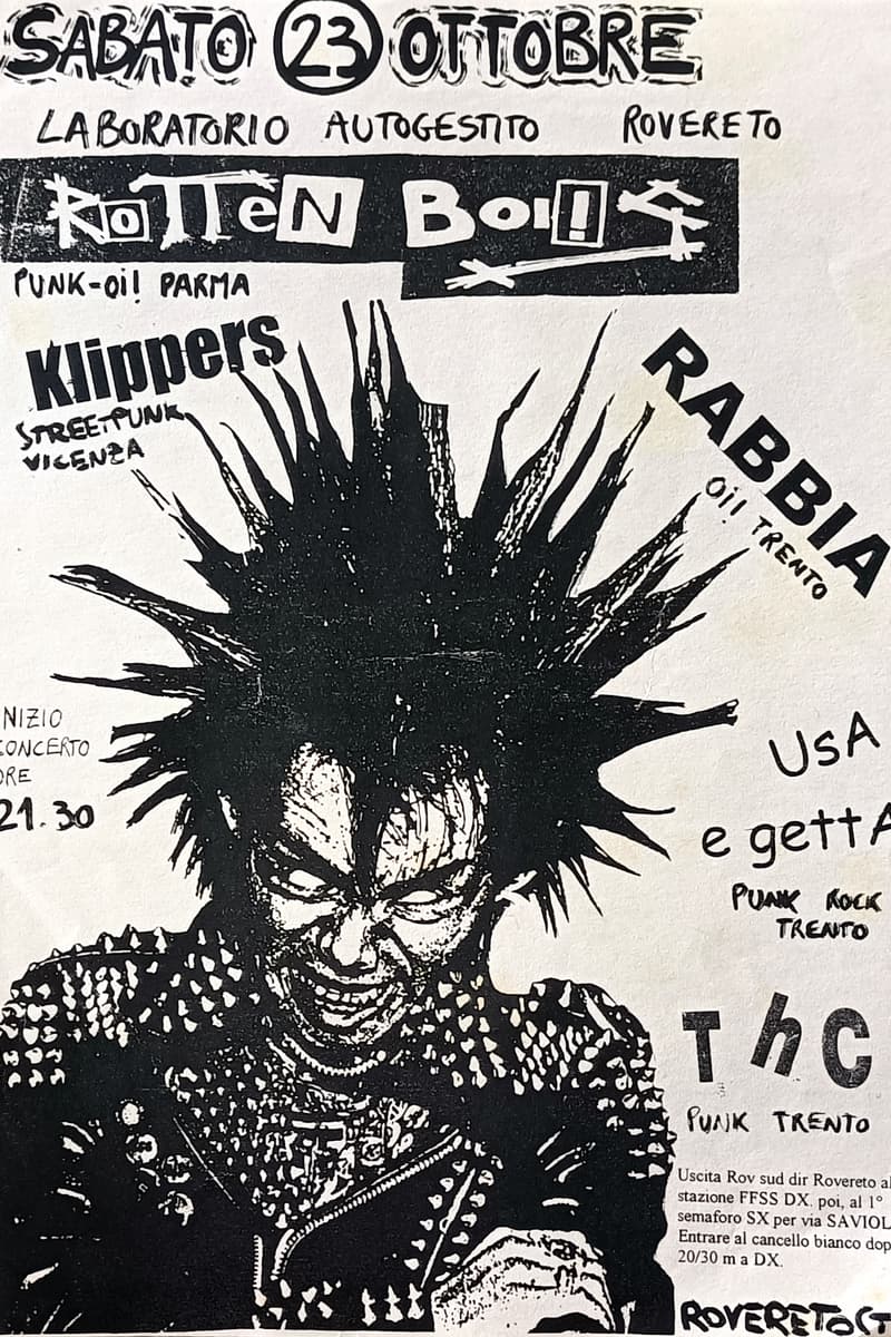 Usa e Getta, ThC, Klippers, Rotten Bois, Rabbia - at Laboratorio Autogestito Rovereto - Rovereto, TN (Trento, Italy)