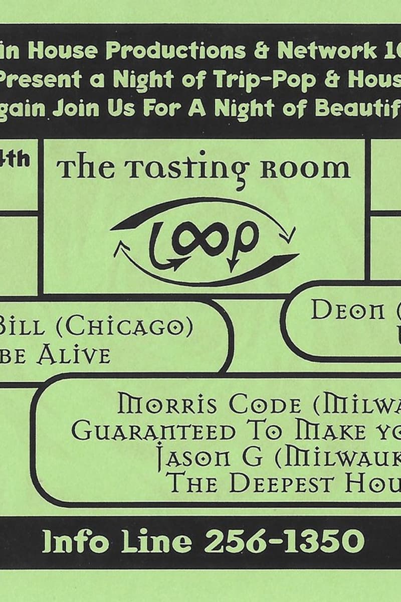 Deon, Morris Code, The Deepest House, Vibe Alive, Jason G - at The Tasting Room - Loop - Sep 4, 1997