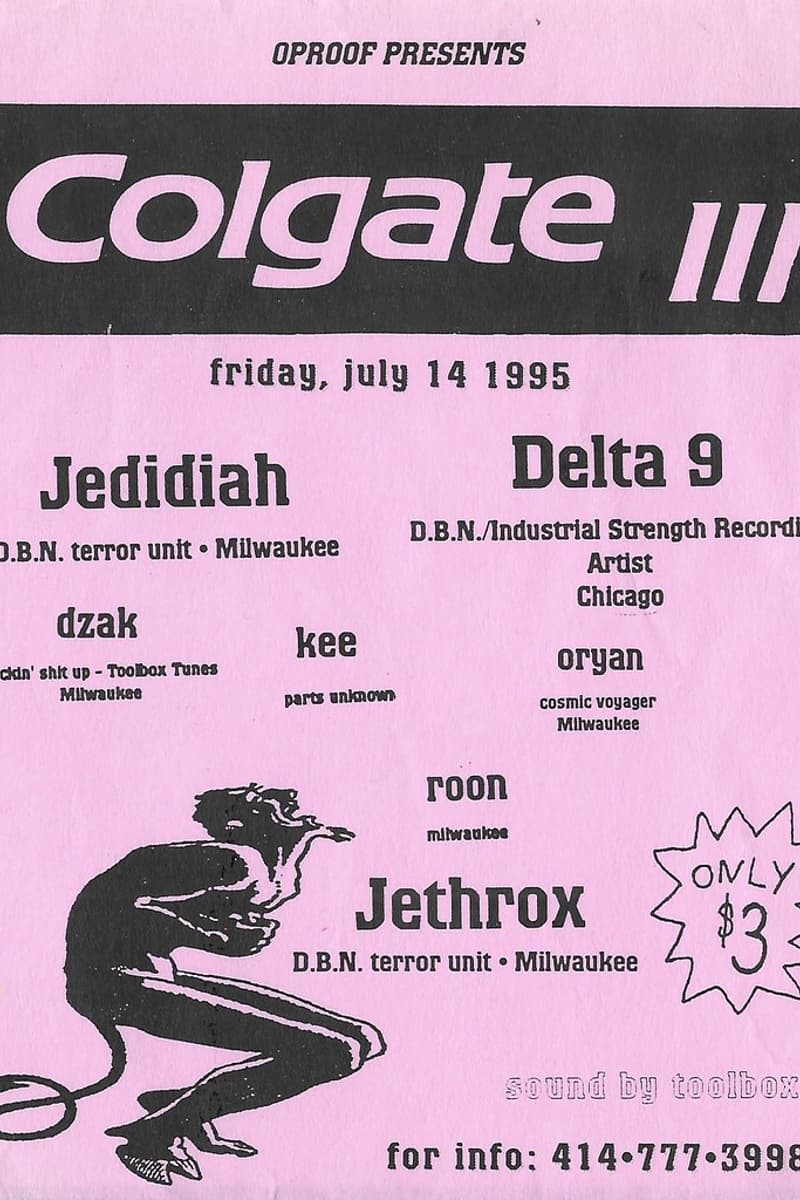 Delta 9, Dzak, Jedidiah, Jethrox, organ - at Colgate III - Milwaukee, WI - Jul 14, 1995