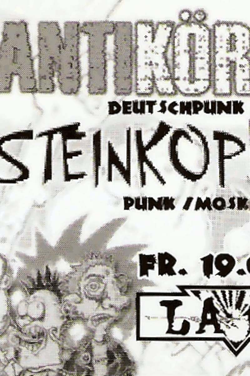 Antikörper, Der Steinkopf - at La Casa - Berlin - Apr 19, 2002
