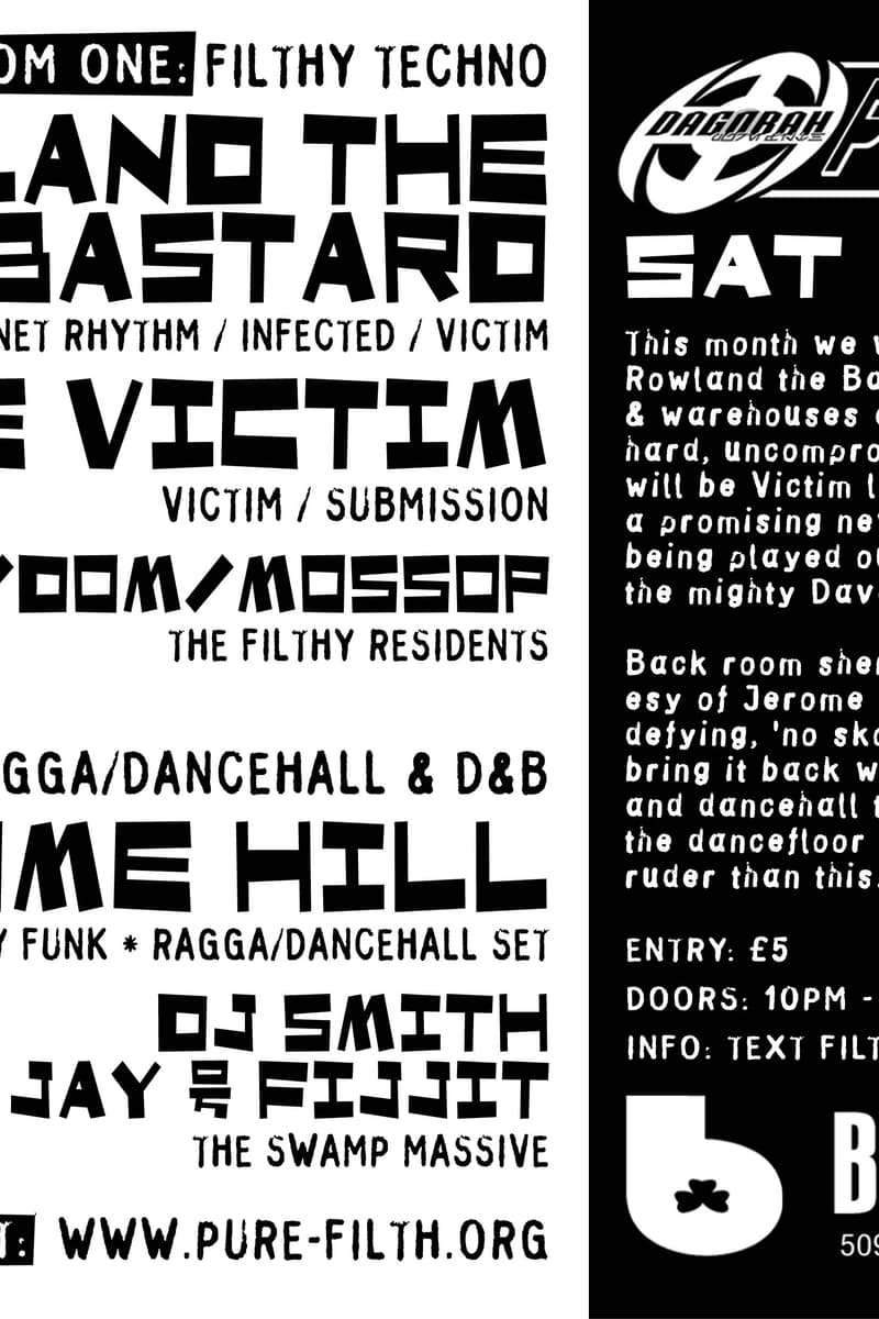 Lucie Victim, Jerome Hill, Rowland The Bastard, DAVE, Jay & Fijjit - at Blueprint - Nottingham - Feb 7, 2004