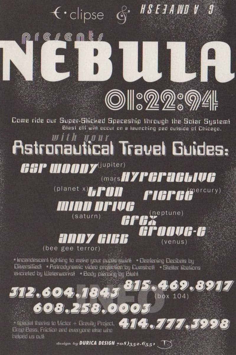 Crex, Tron, Fierce, GSR Woody, Groove-G - Chicago, IL - Jan 22, 1994