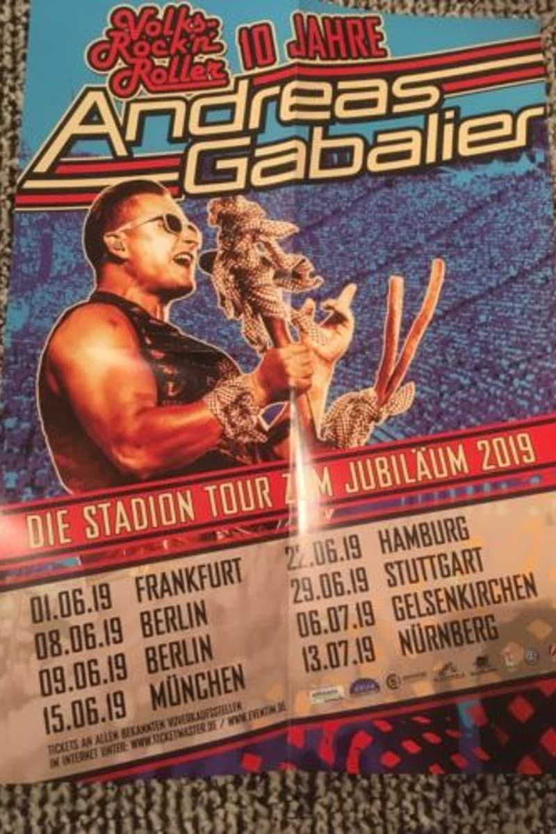 Andreas Gabalier - at Multiple Stadiums (Stadion Tour) - Multiple cities: Frankfurt, Berlin, München, Hamburg, Stuttgart, Gelsenkirchen, Nürnberg, Germany - Jun 1, 2019