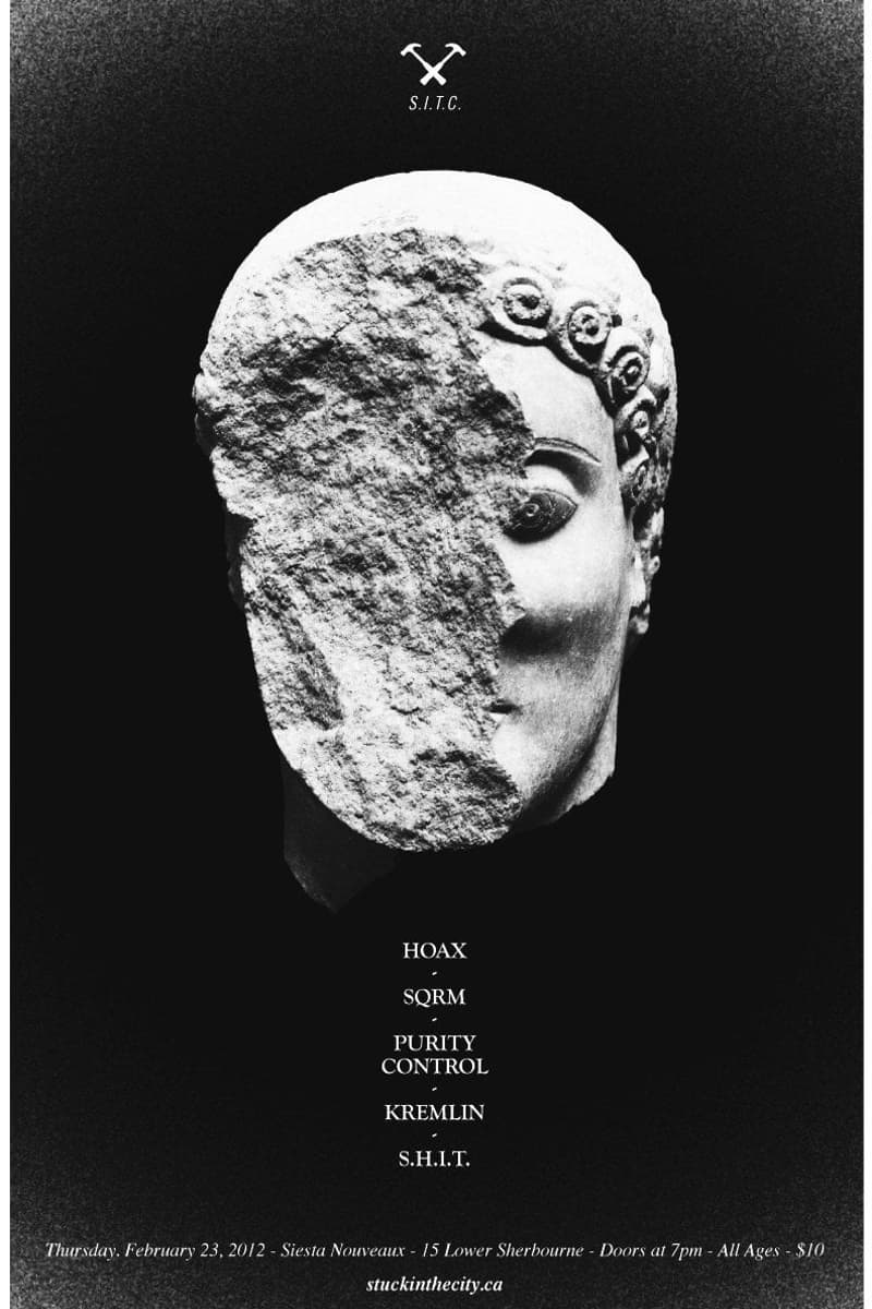 SQRM, HOAX, KREMLIN, PURITY CONTROL, S.H.I.T. - at Siesta Nouveaux - Toronto - Feb 23, 2012