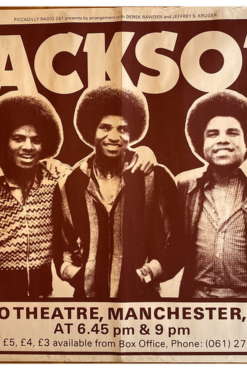 The Jacksons - at Apollo Theatre - Manchester - Feb 17, 1979
