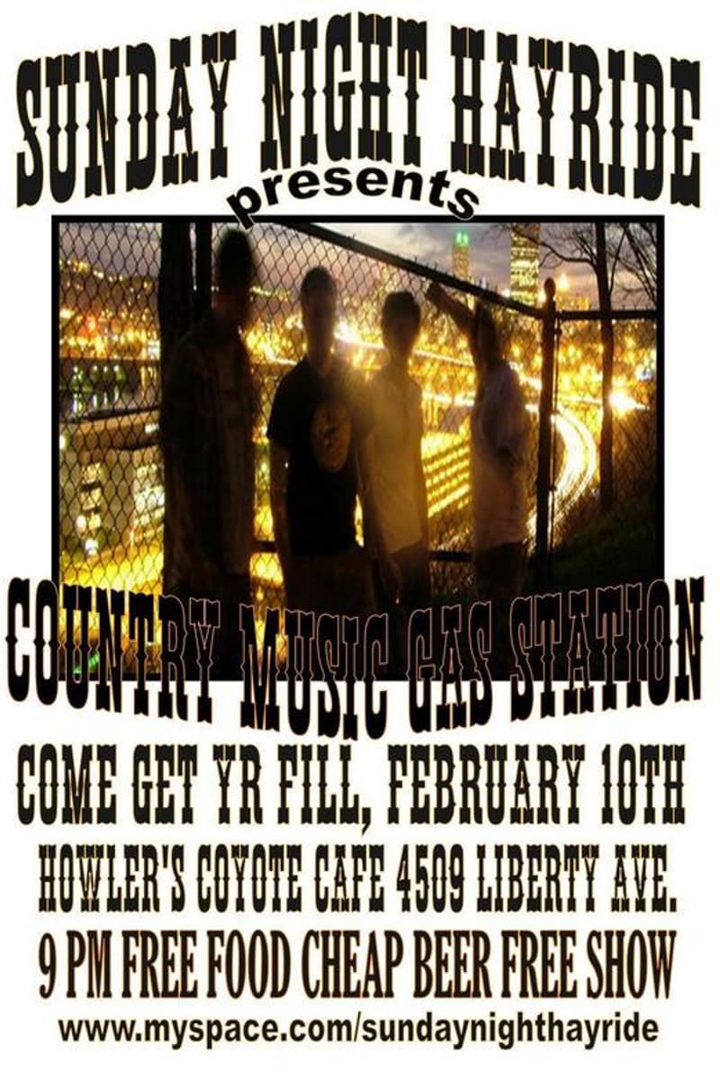 Country Music Gas Station - at Howler's Coyote Cafe - Pittsburgh, PA