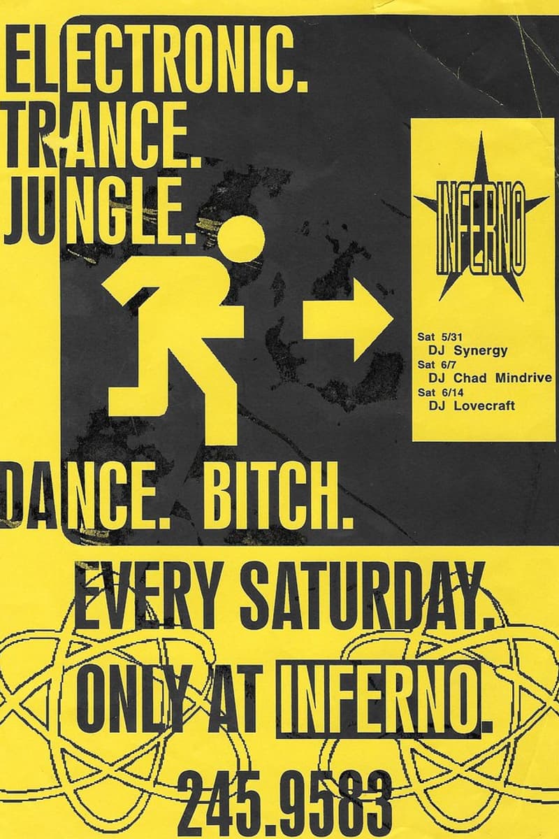 DJ Synergy, DJ Chad Mindrive, DJ Lovecraft - at Inferno
