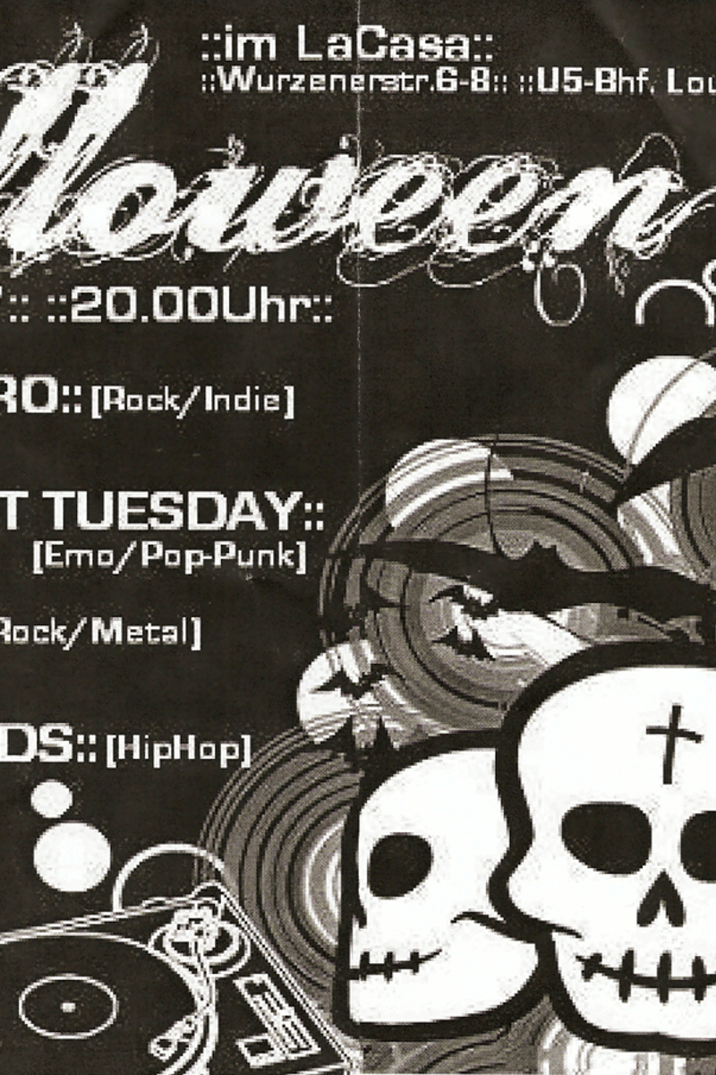 Gambrecords, Random Hero, See You Next Tuesday, No Result, Halloween - at LaCasa - Berlin - Oct 26, 2007