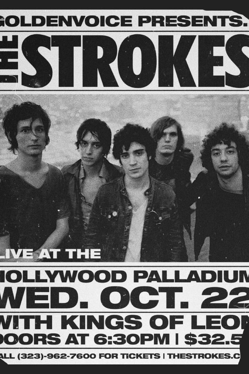 Kings of Leon, The Strokes - at Hollywood Palladium - Hollywood, CA