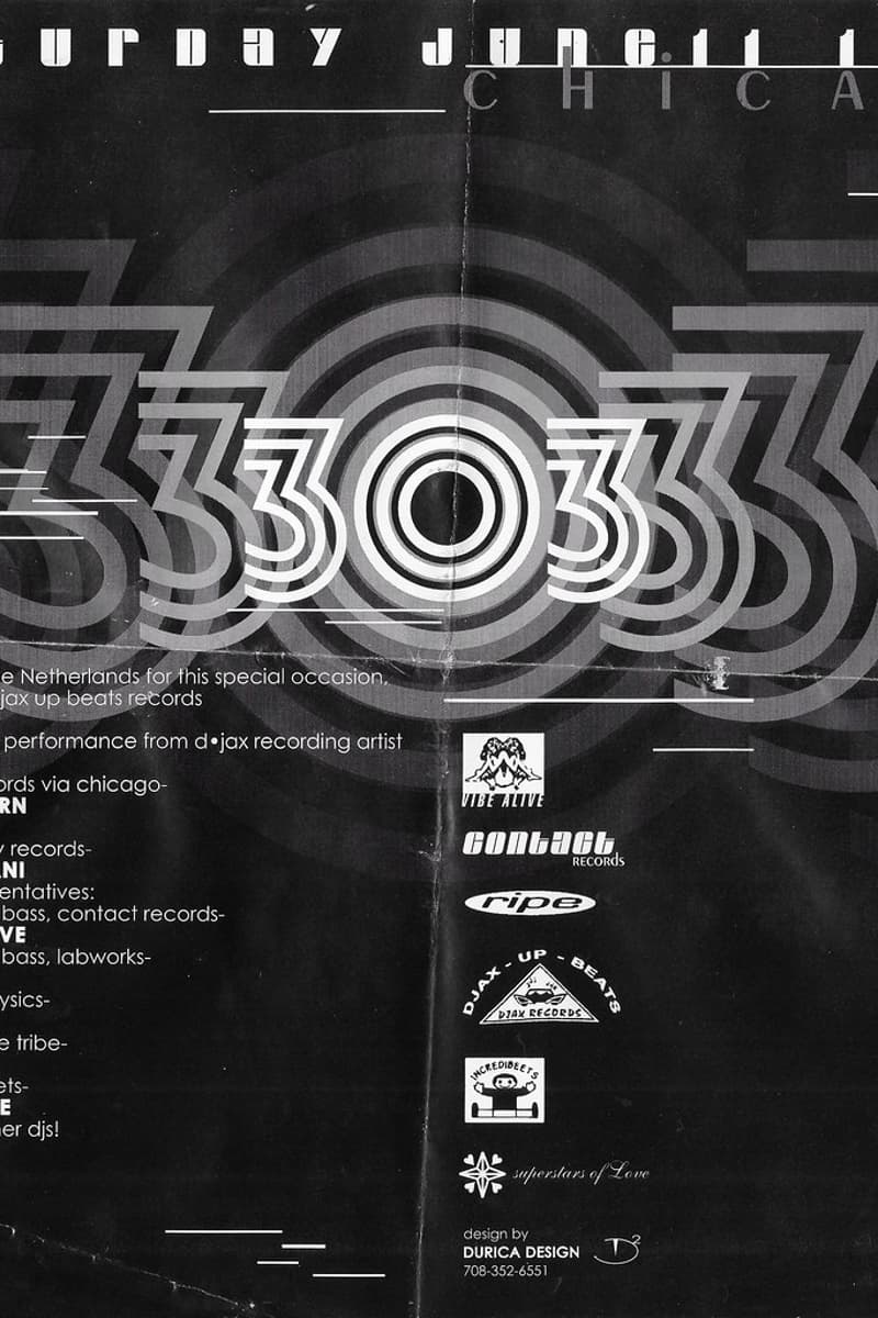 DJ Hyperactive, Miss D•Jax, Mike Dearborn, Acid Junkies, DJ ESP - at 3303 - Chicago, IL - Jun 11, 1994