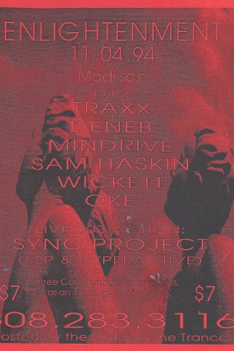 Wickett, ESP, TRAXX, OKE, Deneb - Madison, WI - Nov 4, 1994