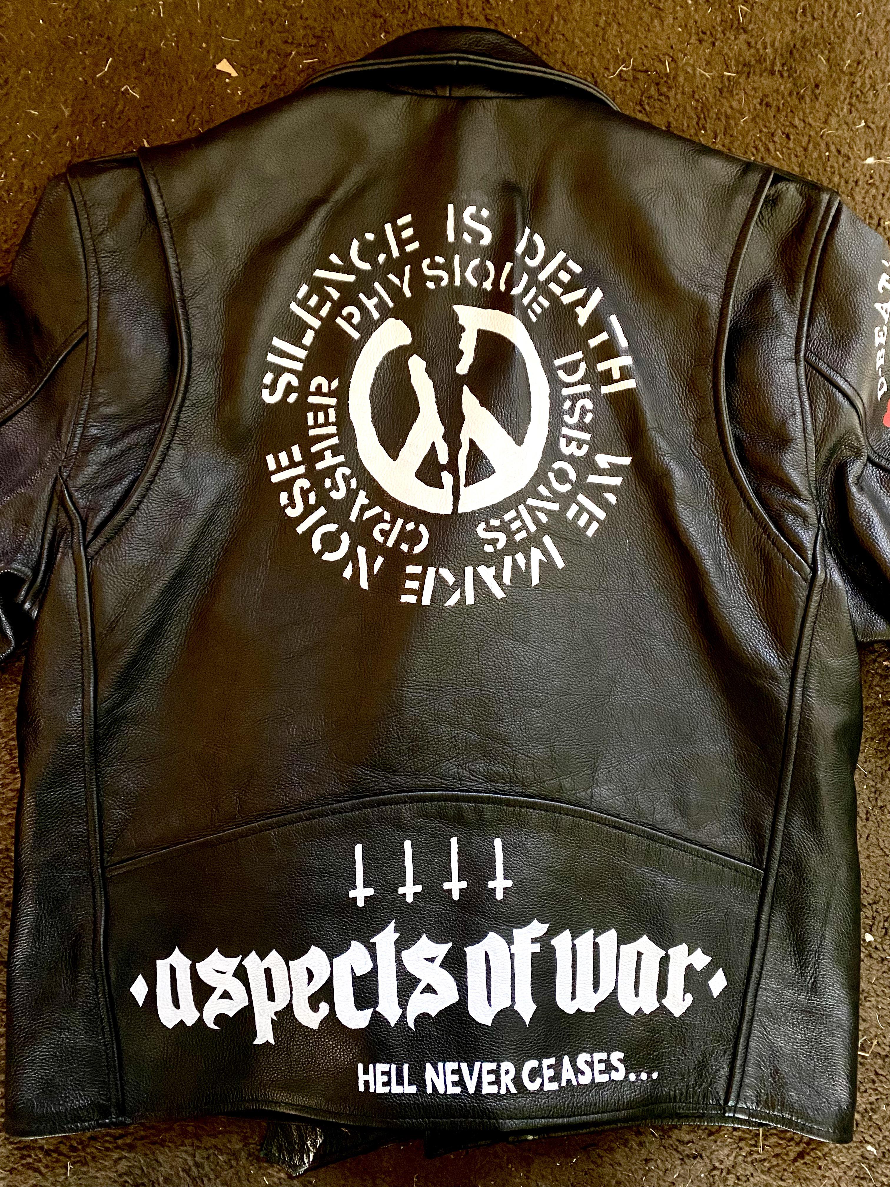 D-Beat (partial, visible on sleeve), Aspects of War, Disbones, Physique