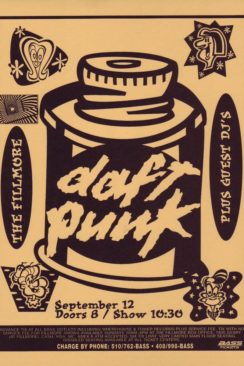 Guest DJs (unspecified), Daft Punk - at The Fillmore - San Francisco, CA