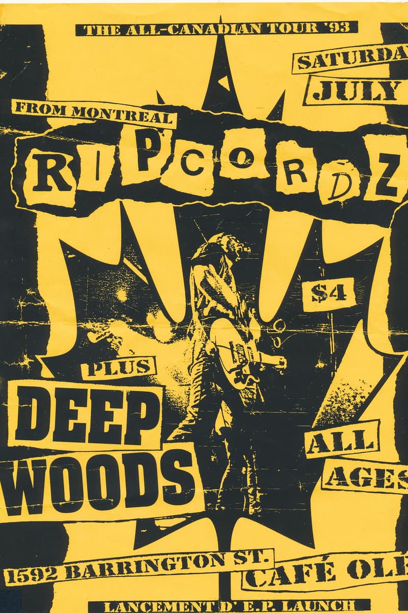 Deep Woods, Ripcordz - at Café Olé - Halifax - Jul 3, 1993