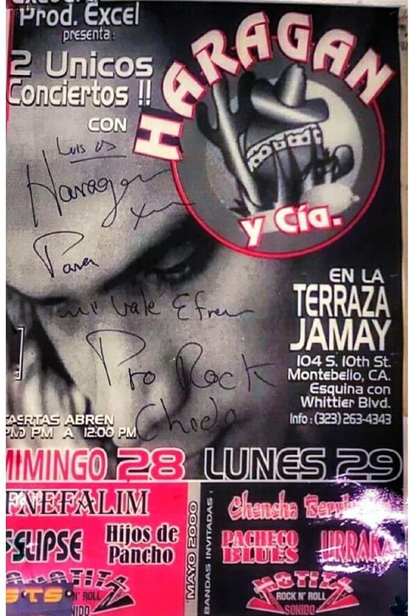 Chencha Berriondo, Nefalim, Haragan y Cía., Urraka, Pacheco Blues - at Terraza Jamay - Montebello, CA