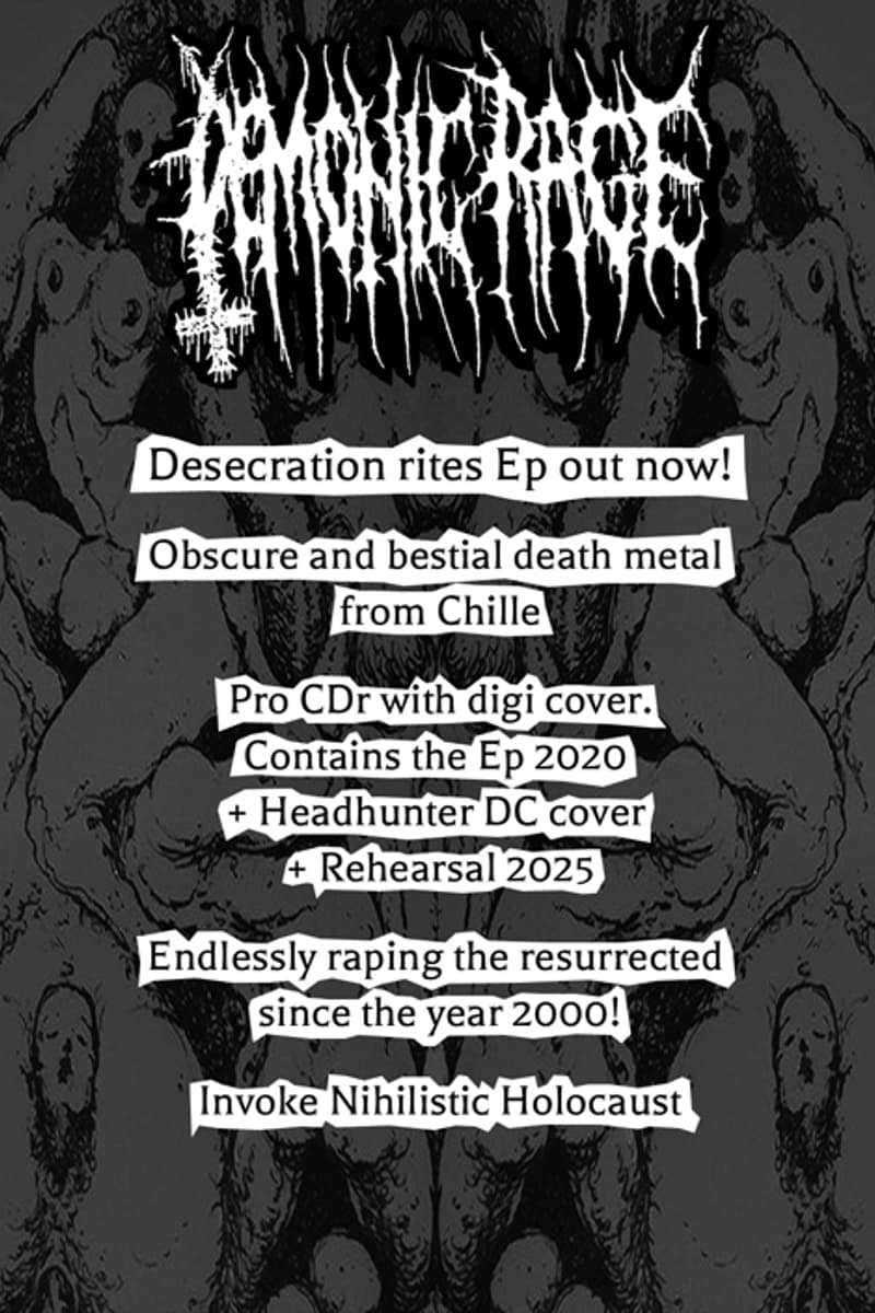 Headhunter DC, Demonic Rage - Chile