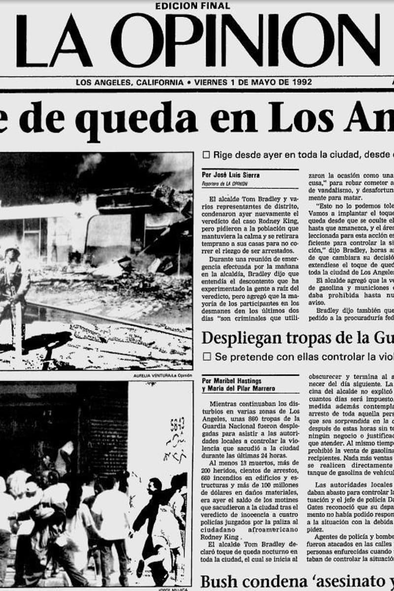 Los Angeles, CA - May 1, 1992