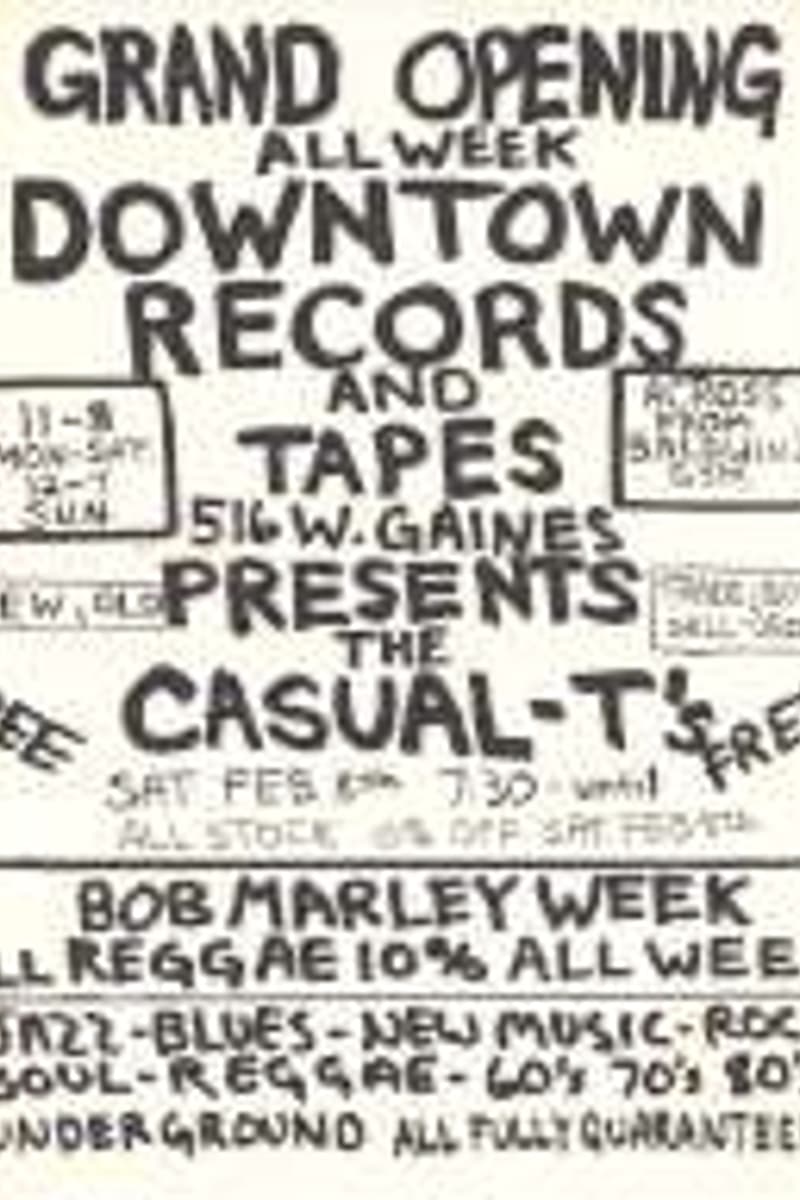 The Casual-T - at Downtown Records and Tapes - Tallahassee, FL