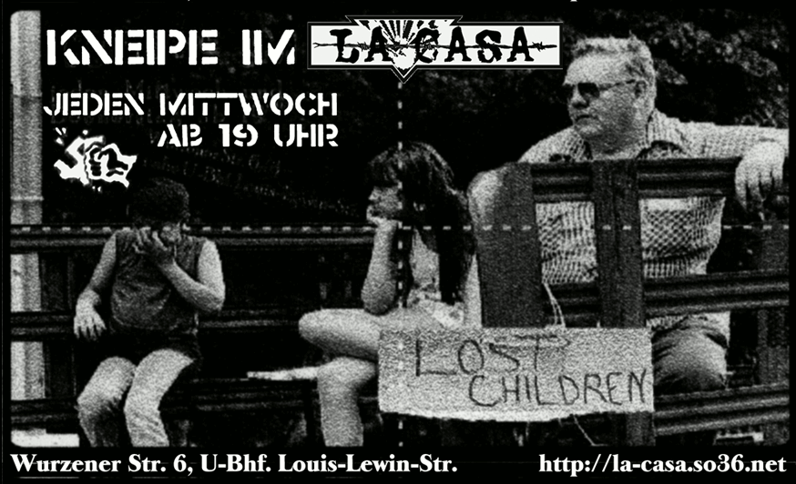 jeden Mittwoch ab 19 Uhr, Kneipe im La Casa - at La Casa - Berlin