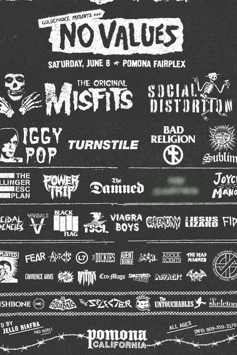 Steve Ignorant presents Crass Songs to Tiampon, Joyce Manor, Suicidal Tendencies, Jello Biafra, Sublime - Pomona, CA - Jun 8, 2024
