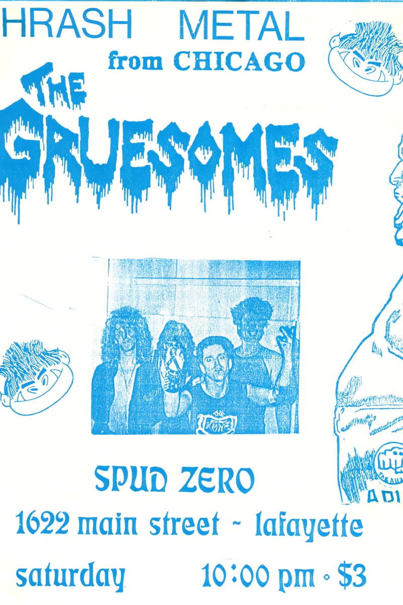 Spud Zero, The Gruesomes - at Spud Zero - Lafayette