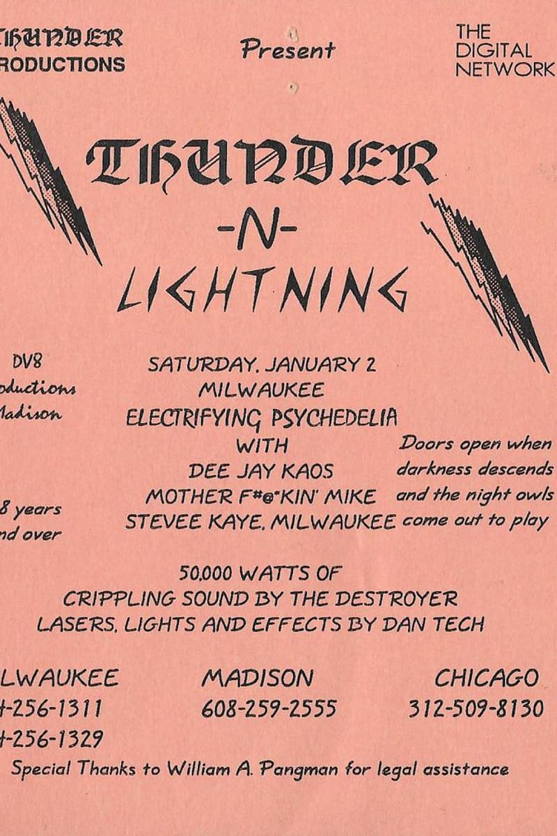 Stevee Kaye, Mother F#@*kin' Mike, Dee Jay Kaos - at Milwaukee Electrifying Psychedelia - Milwaukee, WI