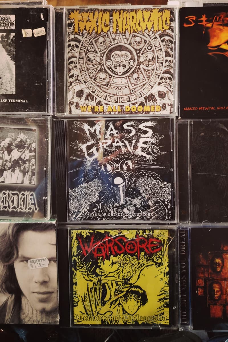 Toxic Narcotic, Violent Headache, Mass Grave, Benediction, Discordia
