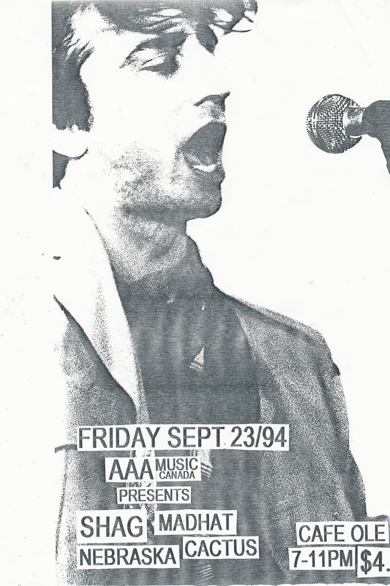 Shag, Cactus, Madhat, Nebraska - at Cafe Ole - Sep 23, 1994