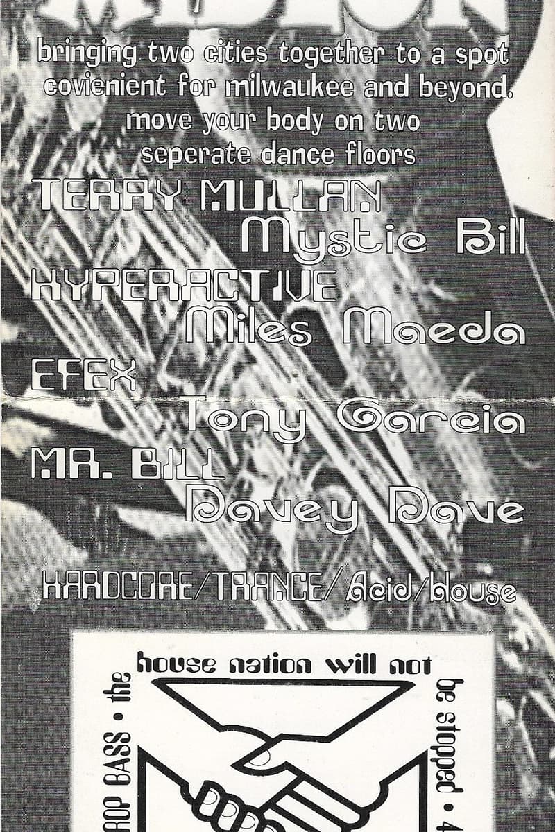 Terry Mullan, Tony Garcia, Davey Dave, Miles Maeda, Efex - at MIDEON - Milwaukee, WI - Sep 18, 1993