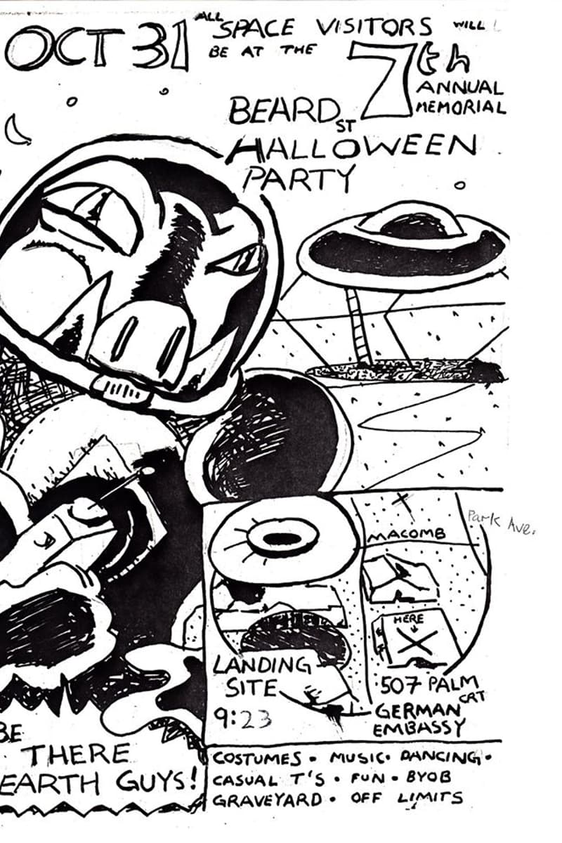 at Beard St. Halloween Party - Oct 31, 1993