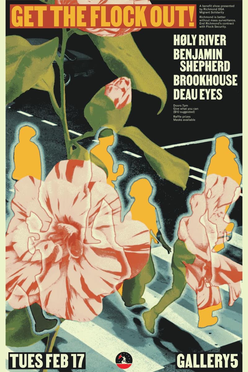Benjamin Shepherd, Brookhouse, Deau Eyes, Høly River - at Gallery 5 - Richmond, VA - Feb 17, 2025