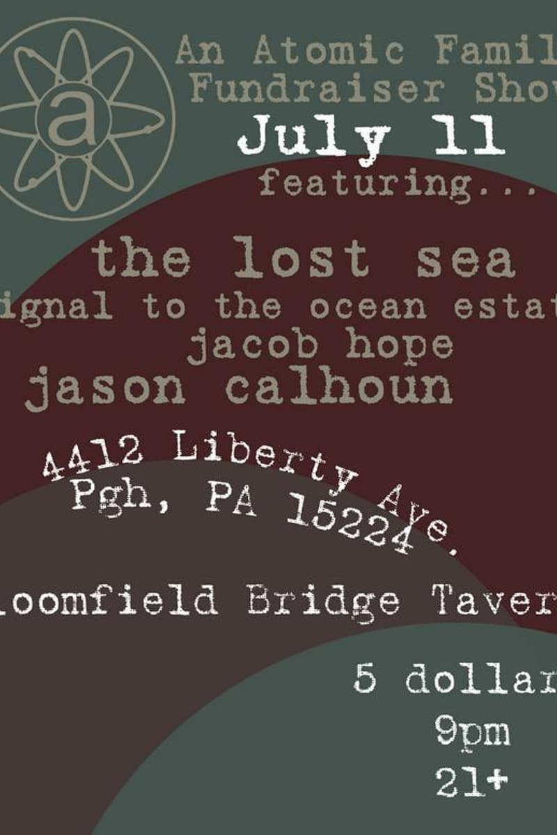 signal to the ocean estate, The Lost Sea, jacob hope, jason calhoun - at Bloomfield Bridge Tavern - Pittsburgh, PA
