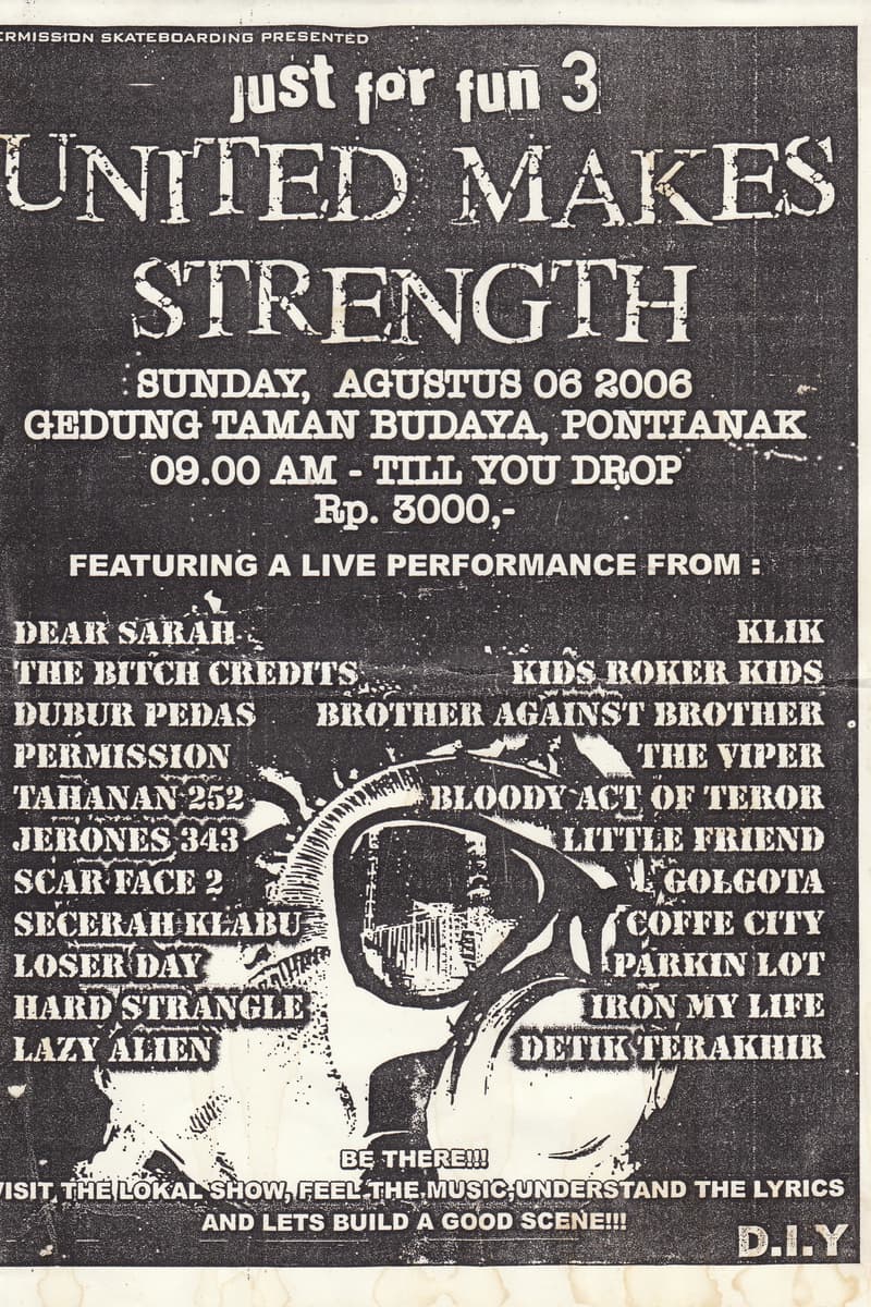 Hard Strangle, Jerones 343, Dubur Pedas, Parkin Lot, Bloody Act of Teror - Pontianak - Aug 6, 2006