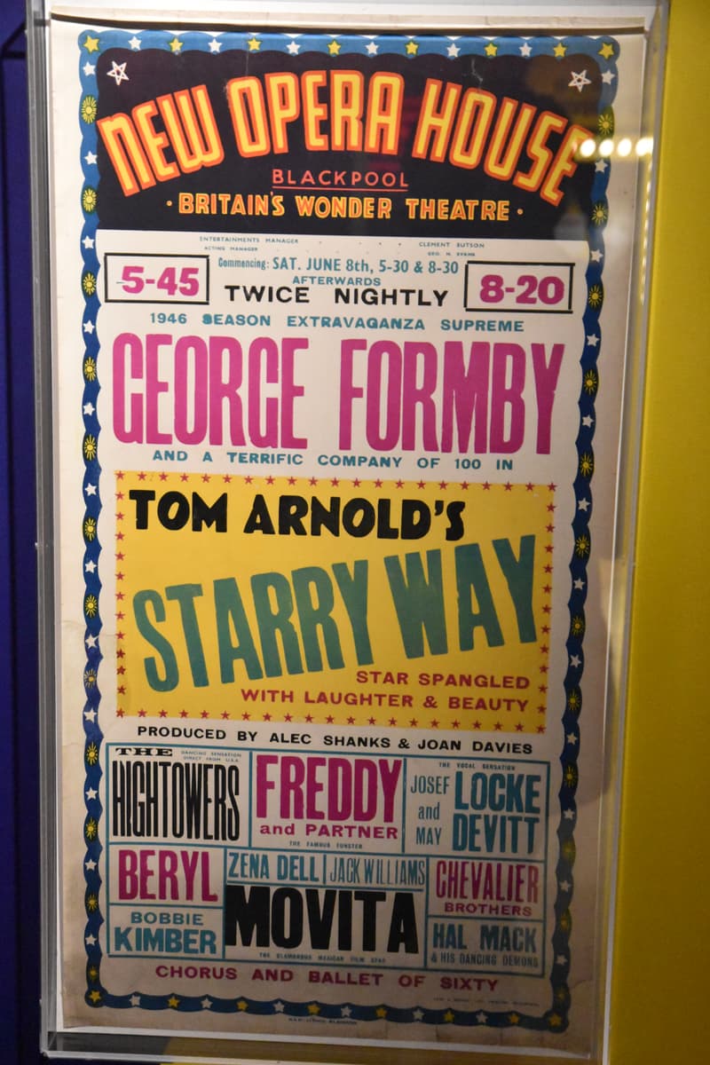 Locke Devitt, Beryl, George Formby, Chevalier Brothers, Hal Mack and His Dancing Demons - at New Opera House - Blackpool